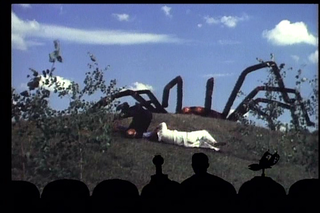Illustration for article titled Spider from 'The Giant Spider Invasion' stolen & sold for scrap